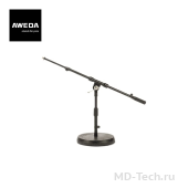 Aweda  AMS-5222TB  Прочная барабанная подставка для микрофона с чугунным основанием