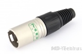MD Cable XCC3M Разъем XLR (Папа) /Premium класс/ 