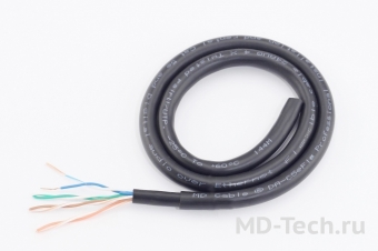 MD Cable DA-C5eFlex Профессиональный Cat 5e U/UTP и цифровой аудио через Ethernet кабель 4x2x0,22 мм2 в двойной изоляции