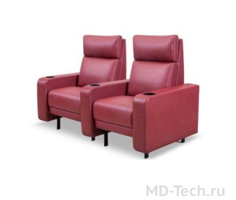 Leadcom Crown Jewel LS-821S Кинотеатральное ультра-комфортное кресло серии Premium с механизмом качания спинки Glider