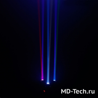 CAMEO HYDRABEAM 300RGBW - Комплект световой «вращающийся эффект» с 3-мя сверхбыстрыми мини-головами типа BEAM 3х10Вт. RGBW