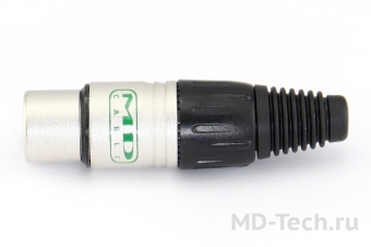 MD Cable XCC3F Разъем XLR (Мама) /Premium класс/