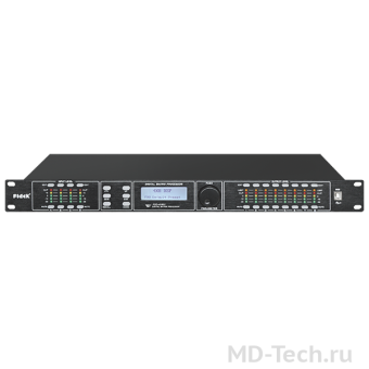 Fidek FDD-4080II Цифровой DSP аудио процессор  4 входа/8 выходов